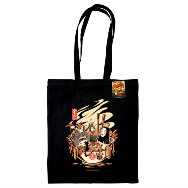 Book cover of: Ilustrata (Ramen Pool Party) Black Tote Bag