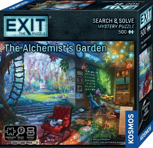 Book cover of: EXIT: Puzzle - The Alchemist's Garden