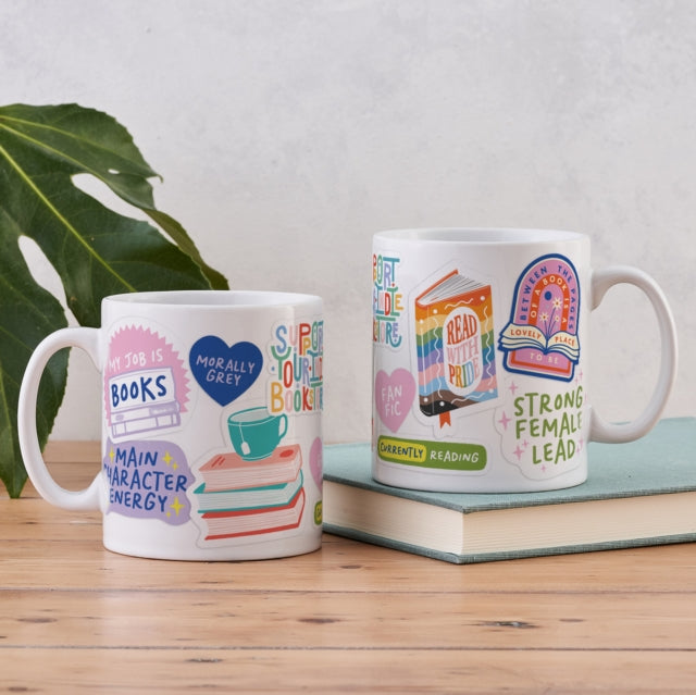 Book cover of: Bookish Sticker Mug