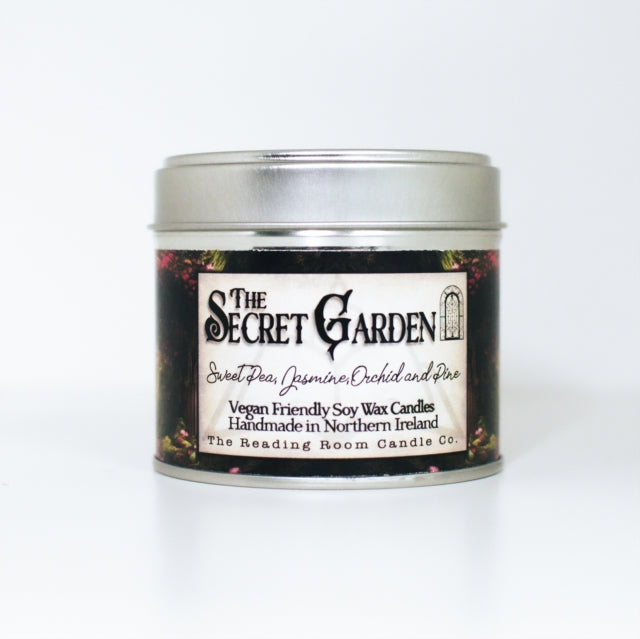 Book cover of: Secret Garden- Scented Soy Candle- Sweetpea, Jasmine, Orchid and Pine