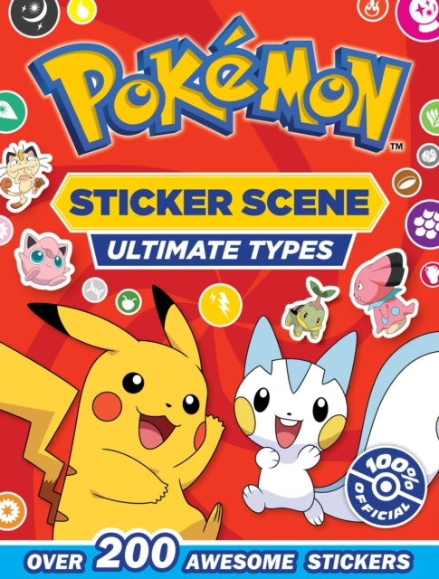 POKEMON ULTIMATE TYPES STICKER SCENE 9780008615451 Pokemon