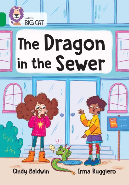 Book cover of: Dragon in the Sewer. By: Cindy Baldwin