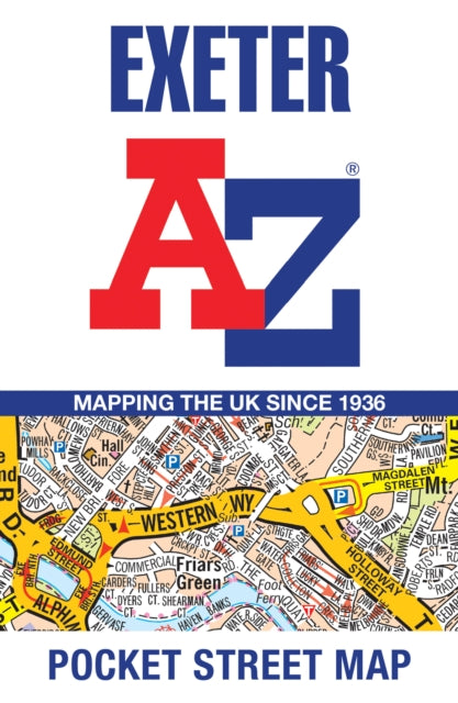 Book cover of: Exeter A-Z Pocket Street Map