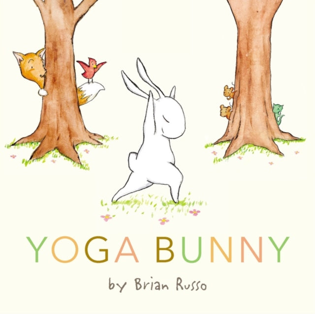 Book cover of: Yoga Bunny Board Book. By: Brian Russo