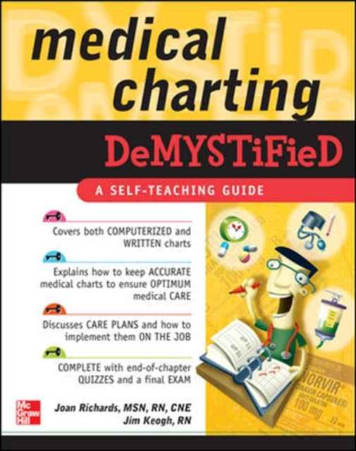 Book cover of: Medical Charting Demystified. By: Joan Richards