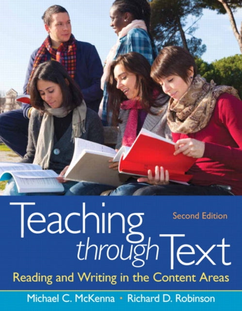 Book cover of: Teaching through Text. By: Richard D. Robinson