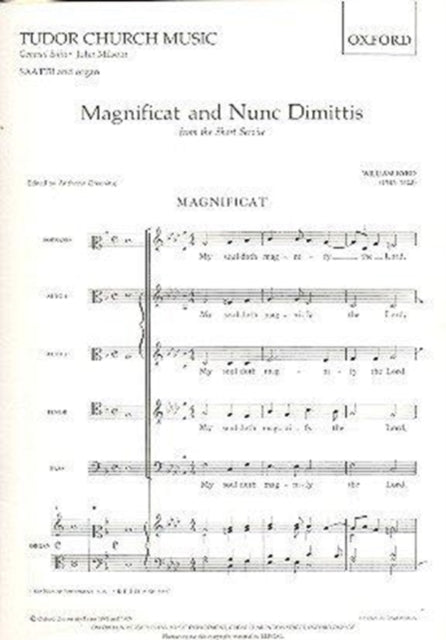 Book cover of: Magnificat and Nunc Dimittis (from Short Service)