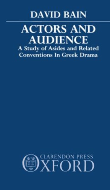 Book cover of: Actors and Audience