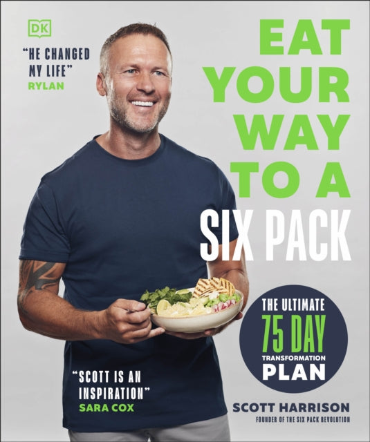 Book cover of: Eat Your Way to a Six Pack. By: Scott Harrison