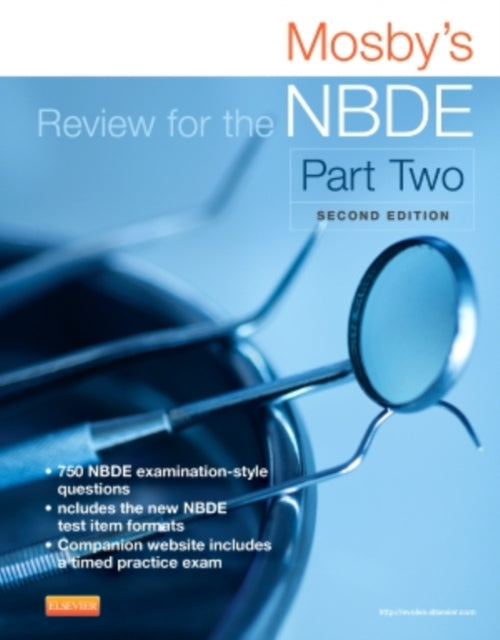 Book cover of: Mosby's Review for the NBDE Part II. By: Mosby