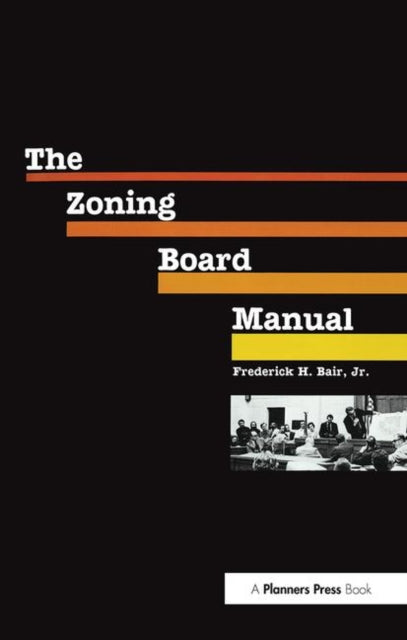 Book cover of: Zoning Board Manual