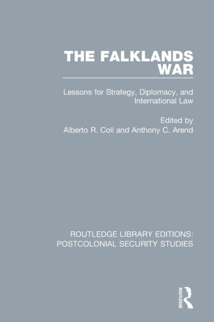 Book cover of: Falklands War. By: Alberto R. Coll