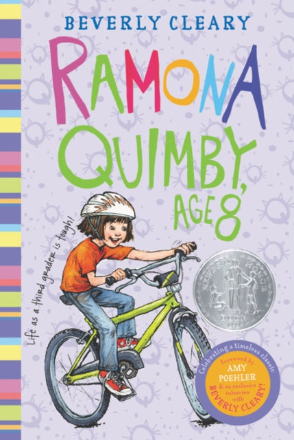 Book cover of: Ramona Quimby, Age 8. By: Beverly Cleary
