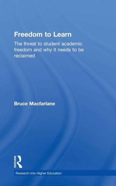 Book cover of: Freedom to Learn. By: Bruce Macfarlane
