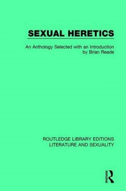 Book cover of: Sexual Heretics. By: Brian Reade