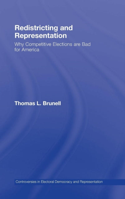 Book cover of: Redistricting and Representation. By: Thomas Brunell