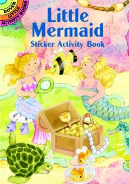 Book cover of: Little Mermaid Sticker Activity Book. By: Cathy Beylon