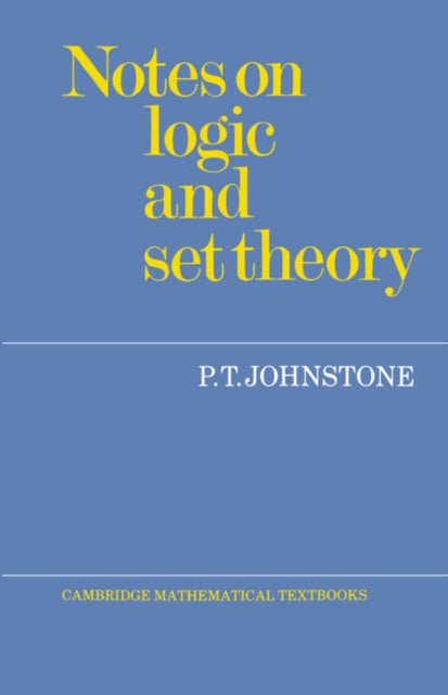 Book cover of: Notes on Logic and Set Theory