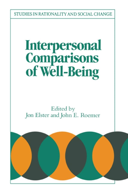 Book cover of: Interpersonal Comparisons of Well-Being