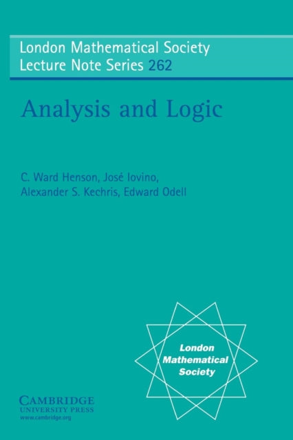 Book cover of: Analysis and Logic. By: C. Ward Henson