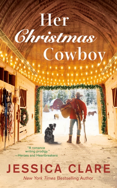 Book cover of: Her Christmas Cowboy. By: Jessica Clare