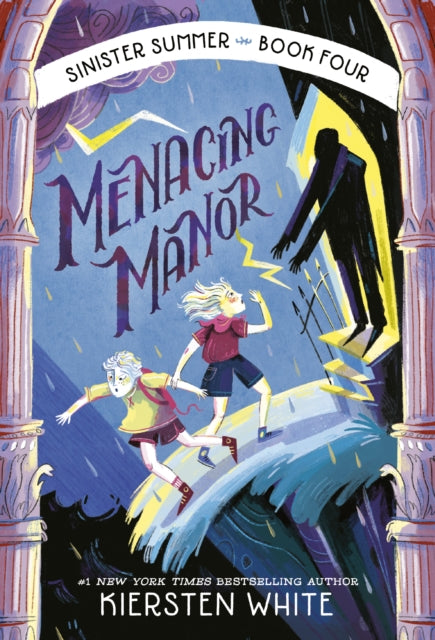 Book cover of: Menacing Manor. By: Kiersten White