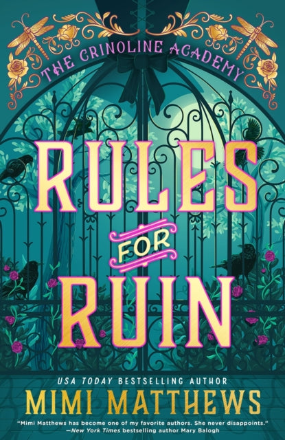 Book cover of: Rules for Ruin. By: Mimi Matthews