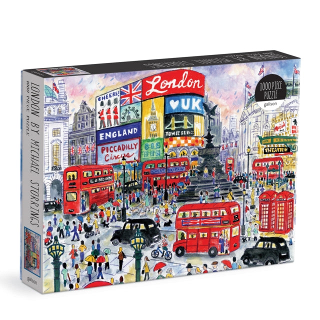 Book cover of: London By Michael Storrings 1000 Piece Puzzle