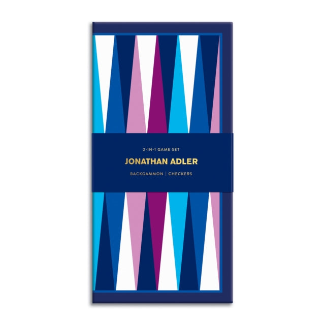 Book cover of: Jonathan Adler 2-in-1 Travel Game Set
