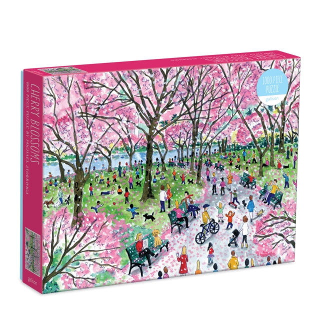 Book cover of: Michael Storrings Cherry Blossoms 1000 Piece Puzzle
