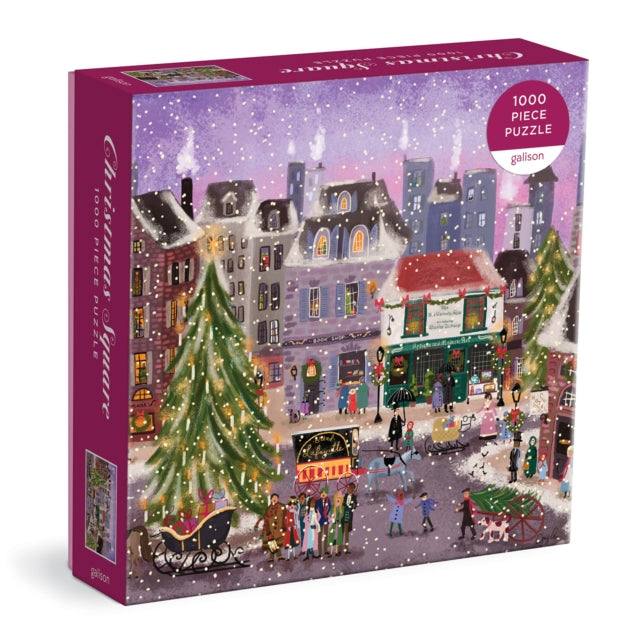 Book cover of: Joy Laforme Christmas Square 1000 Piece Puzzle in Square Box