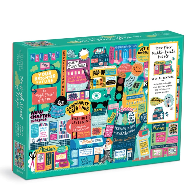 Book cover of: High Street of Hope 1000 Piece Multi-Puzzle Puzzle