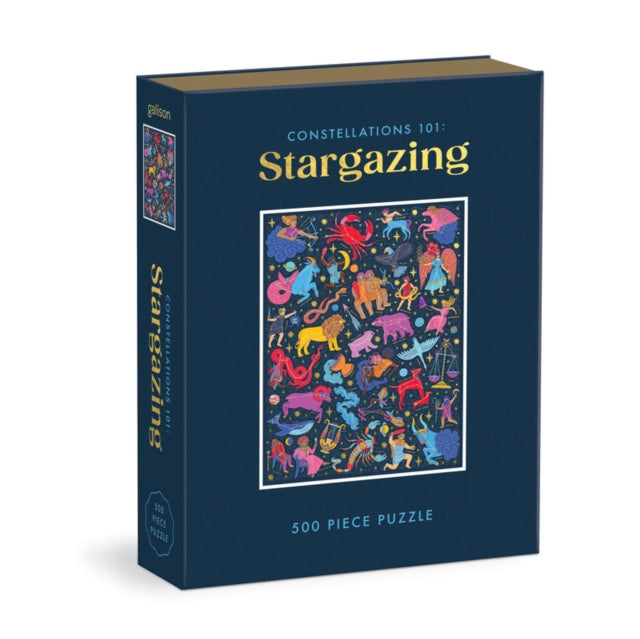Book cover of: Constellations 101: Stargazing 500 Piece Book Puzzle
