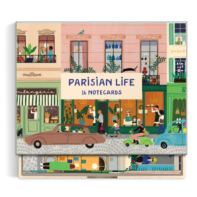 Book cover of: Parisian Life Greeting Assortment Notecard Set. By: Galison
