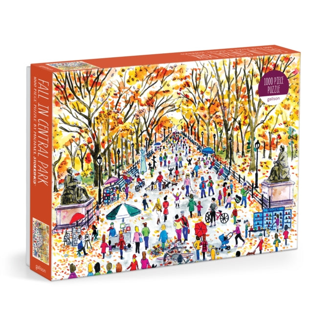 Book cover of: Michael Storrings Fall in Central Park 1000 Piece Puzzle