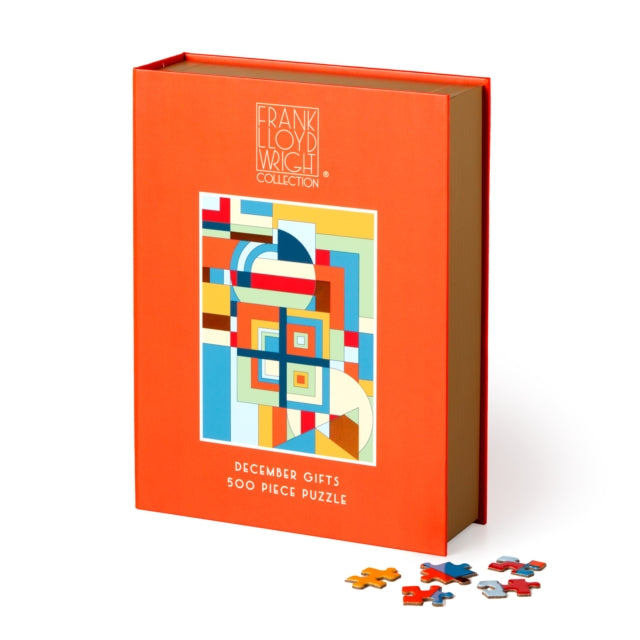 Book cover of: Frank Lloyd Wright December Gifts 500 Piece Book Puzzle