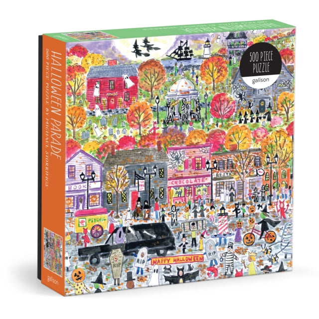 Book cover of: Michael Storrings Halloween Parade 500 Piece Puzzle