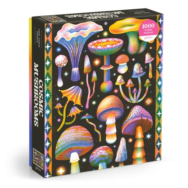 Book cover of: Cosmic Mushrooms 1000 Piece Puzzle