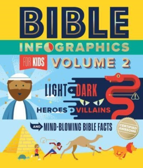 Book cover of: Bible Infographics for Kids Volume 2. By: Harvest House Publishers