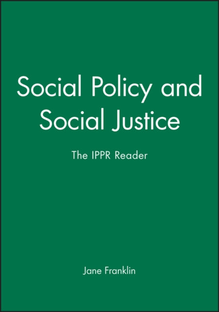 Book cover of: Social Policy and Social Justice. By: Kevin Hetherington