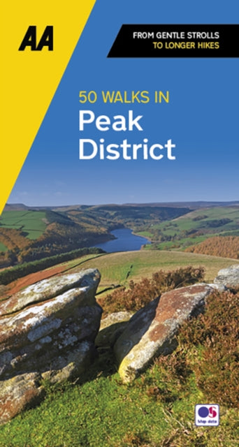 Book cover of: 50 Walks in Peak District. By: publishing AA