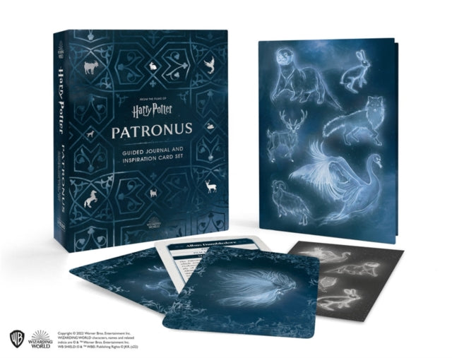 Book cover of: Harry Potter Patronus Guided Journal and Inspiration Card Set. By: Donald Lemke