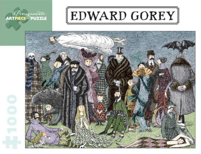 Book cover of: Edward Gorey 1000-Piece Jigsaw Puzzle