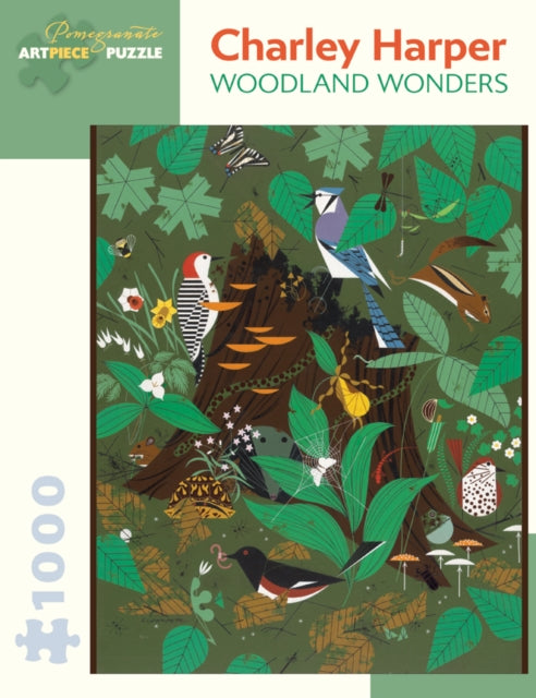 Book cover of: Charley Harper Woodland Wonders 1000-Piece Jigsaw Puzzle