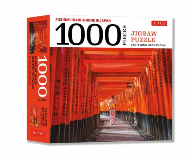Book cover of: Japan's Most Famous Shinto Shrine - 1000 Piece Jigsaw Puzzle. By: Tuttle Tuttle Publishing