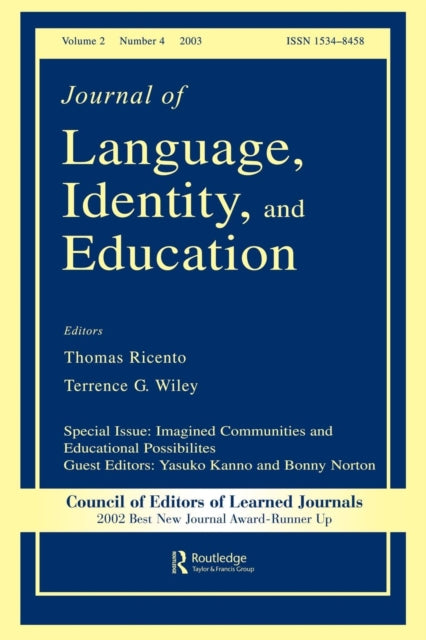Book cover of: Imagined Communities and Educational Possibilities