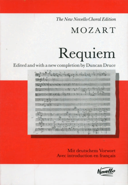 Book cover of: Requiem K.626. By: Wolfgang Amadeus Mozart
