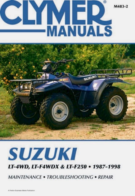 Book cover of: Suzuki LT-4WD, LT-F4WDX & LT-F250 ATV (1987-1998) Service Repair Manual. By: Ed Scott