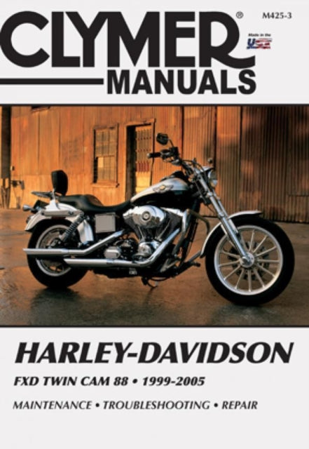 Book cover of: Harley-Davidson FXD Twin Cam Motorcycle (1999-2005) Service Repair Manual. By: Clymer Publications