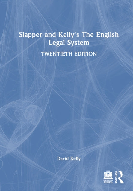 Book cover of: Slapper and Kelly's The English Legal System